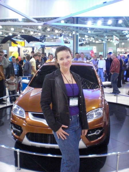 Я на автосалоне 2008
